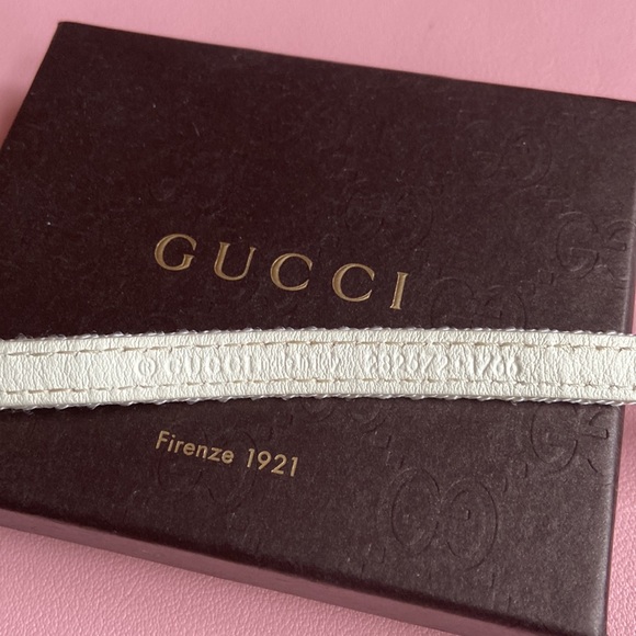 Pre-owned Gucci Loves You Red & White Leather Limited Edition - Picture 6 of 8